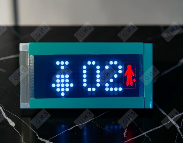 Индикатор лифтовый кабинный ИЛК-05,  ZCA25140S2, СПСТ 464 340 046, OTIS